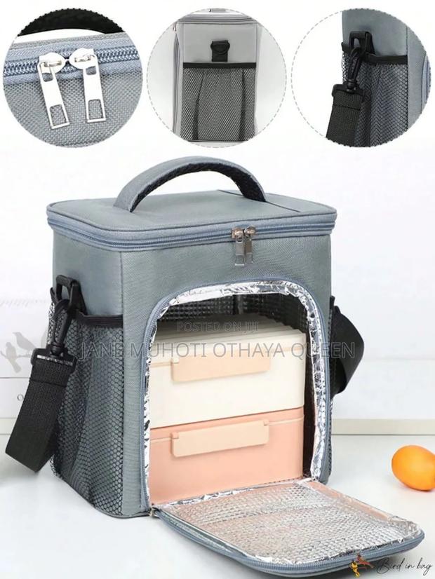 *Premium 2 Compartment Insulated Lunch Bag - thumbnail 2