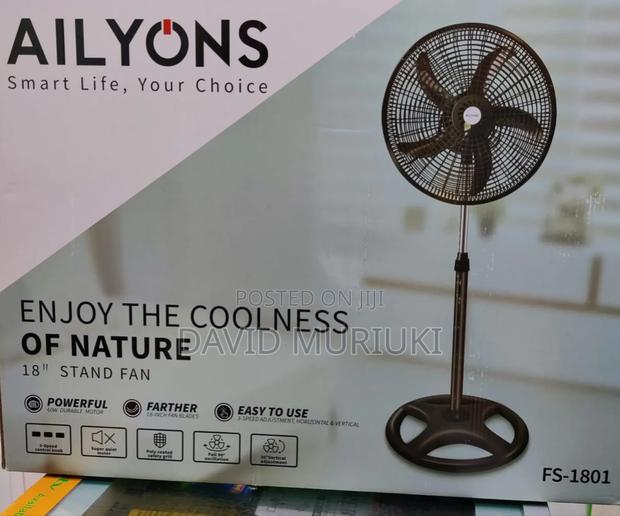 Ailyons 18 Inches Cooling Standing Fan - main view