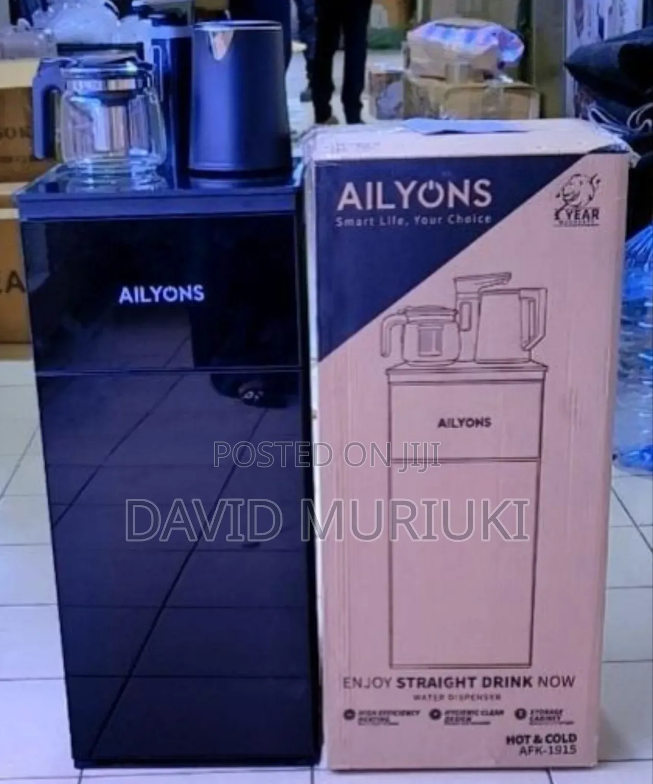 Ailyons Hot and Cold Bottom Load Water Dispenser