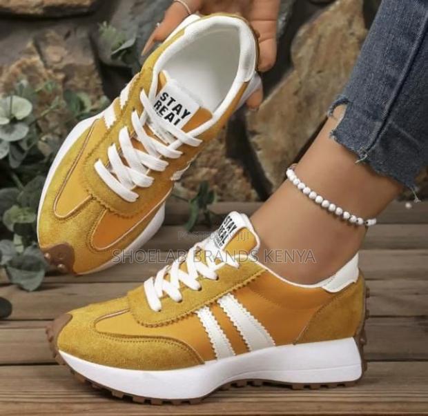 Stay Real Ladies Sneakers - main view