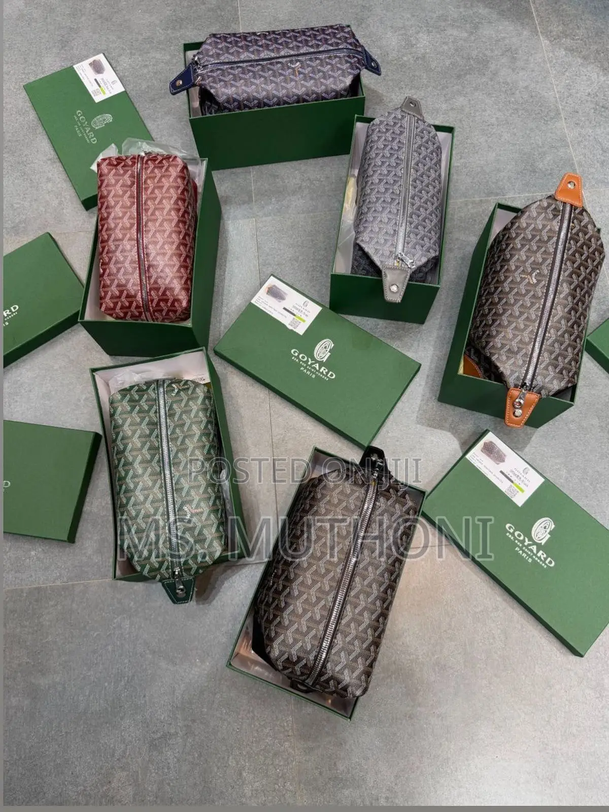 Goyard Boeing 25 Toiletry Bags