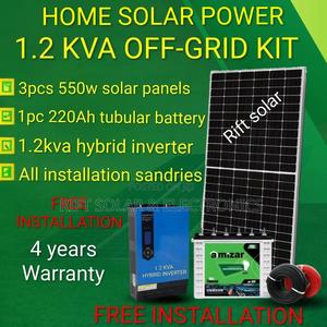 1.2kva Home Solar Off-Grid System Plus Free Installation Provided - main view