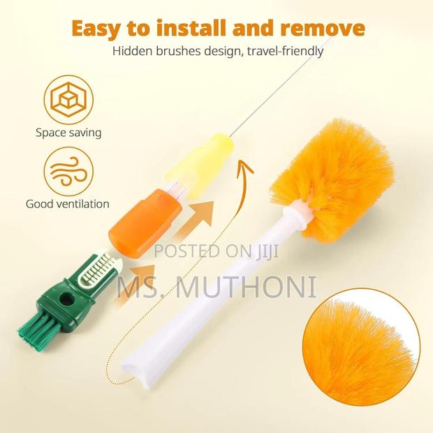 5in1 Bottle Cleaning Brushes Set - thumbnail 4