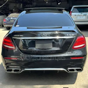 Mercedes-Benz E63 2020 Black
