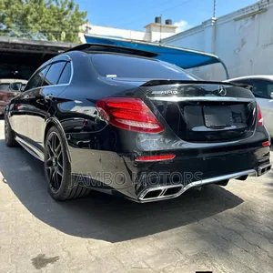 Mercedes-Benz E63 2020 Black
