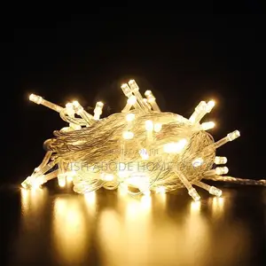 White 10m Fairy Lights Christmas Decorations With Extension Plug