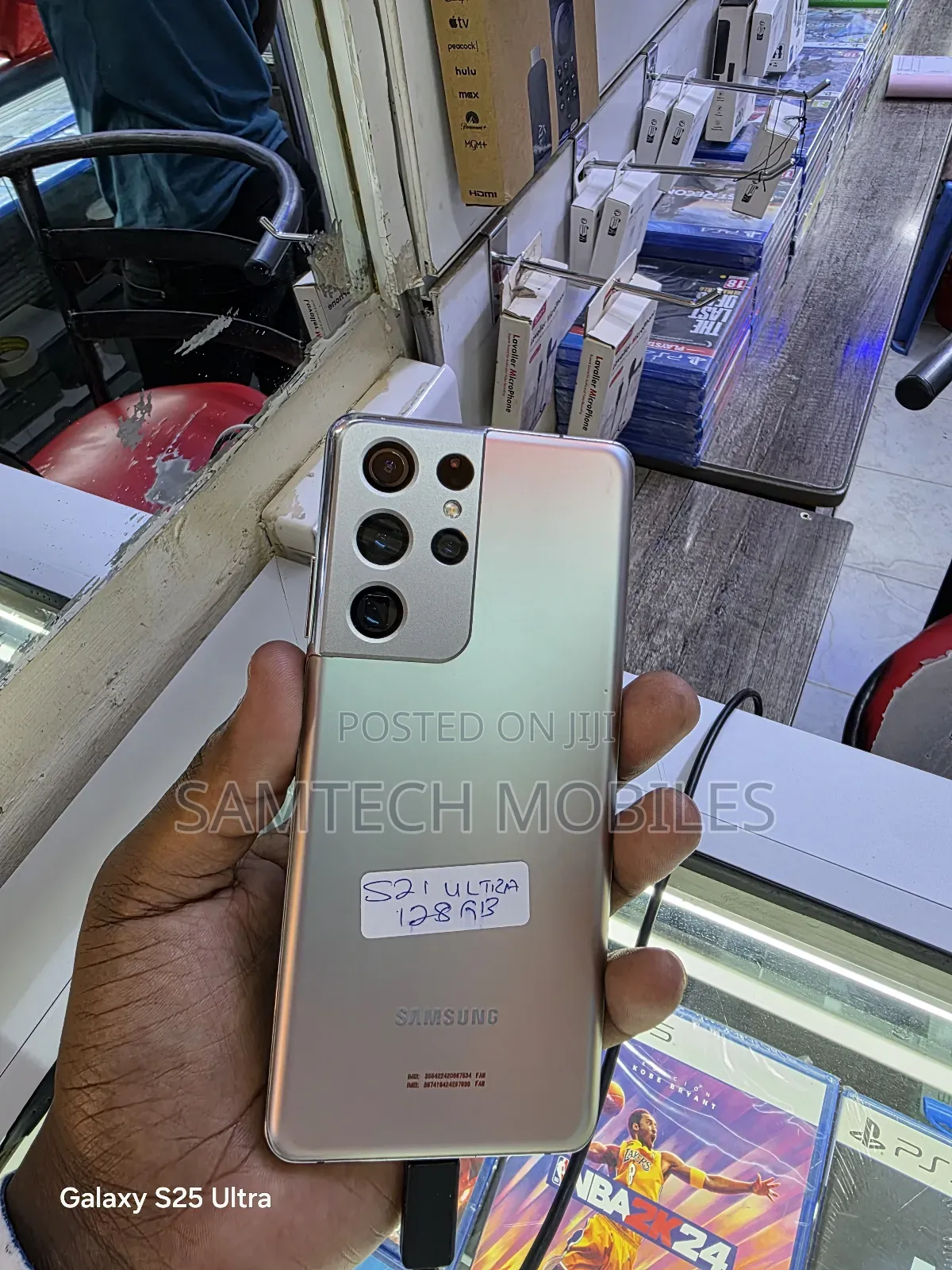 Samsung Galaxy S21 Ultra 5G 128 GB Gold