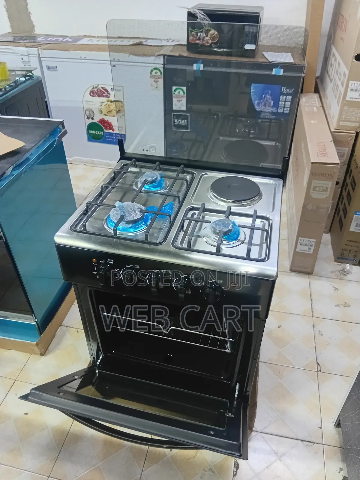 Ailyons 3+1 Electric Cooking Range With Oven