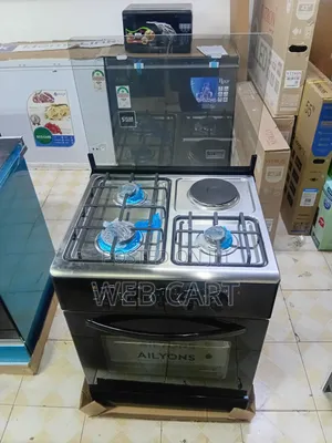 Ailyons Electric Cooker 3+1 With Built-in Oven 60×60