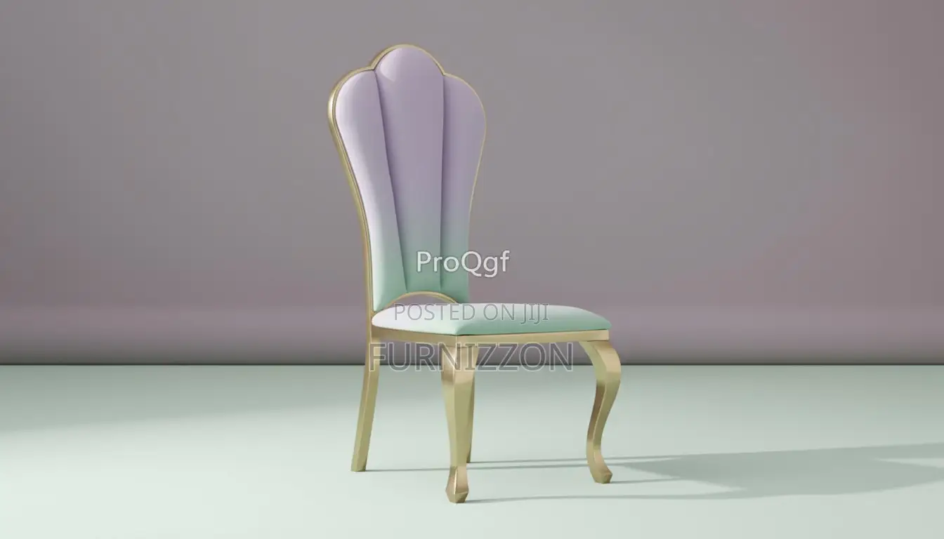 Luxury Gold Dining Chair – Elegant Modern Design
