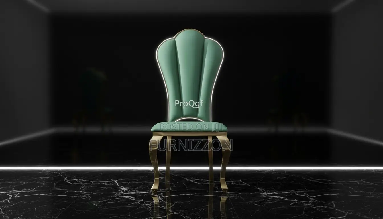 Elegant Luxury Gold Dining Chair – Strong and Stylish