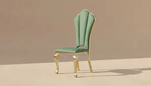 High Quality Luxury Gold Dining Chair – Shiny Finish