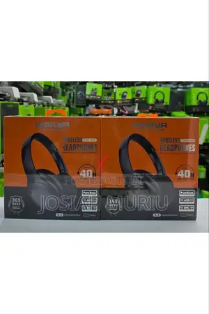 Amaya Aeb-H360d *Anc* 40hrs Playtime Pure Bass Wireless Headphones
