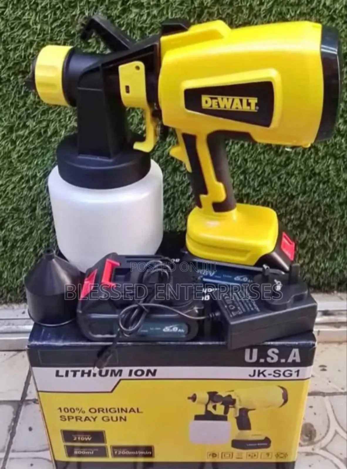 Cordless Dewalt Spray Gun Machine/Cordless Dewalt Air Spray Gun