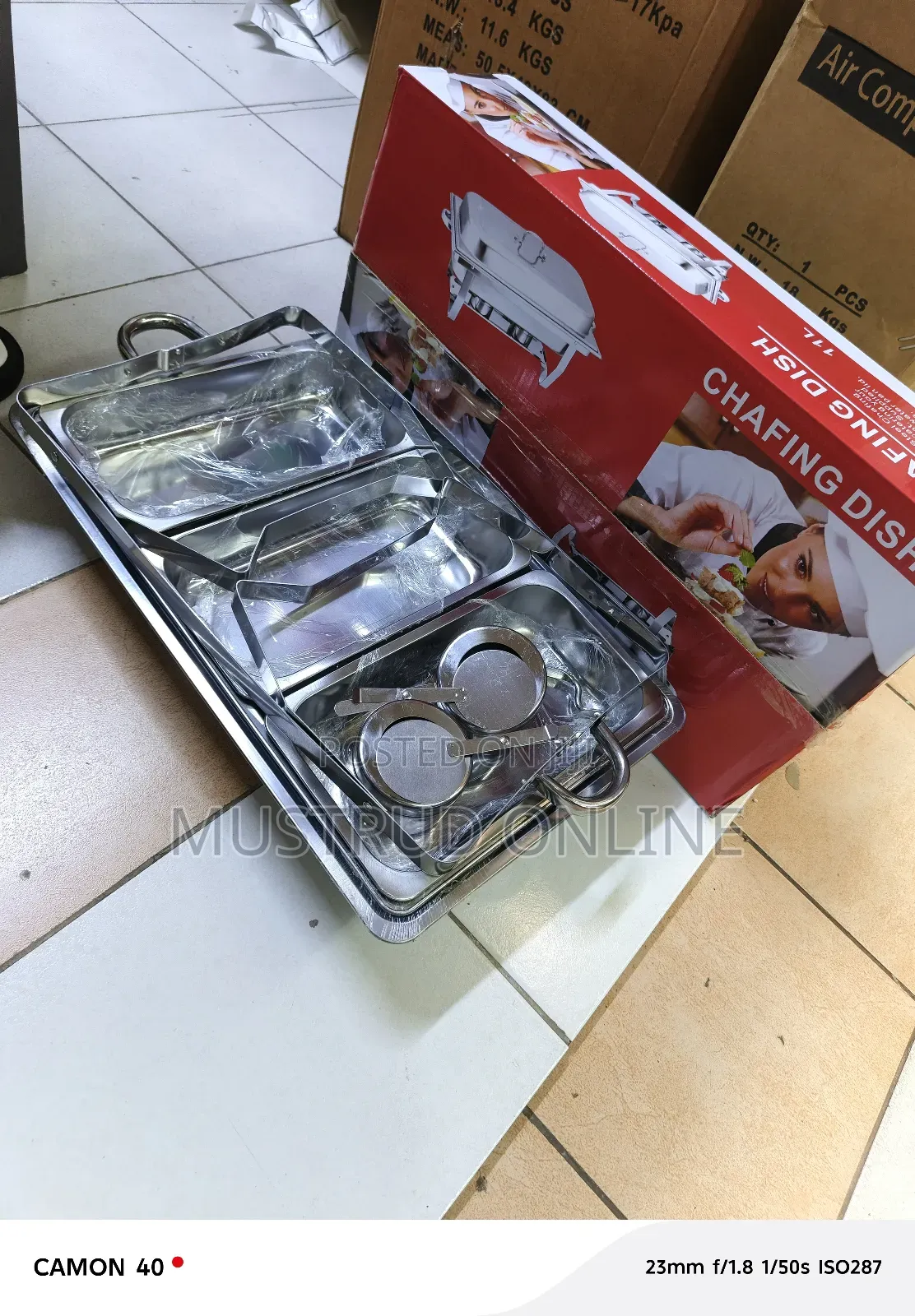 Triple Chaffing Dish
