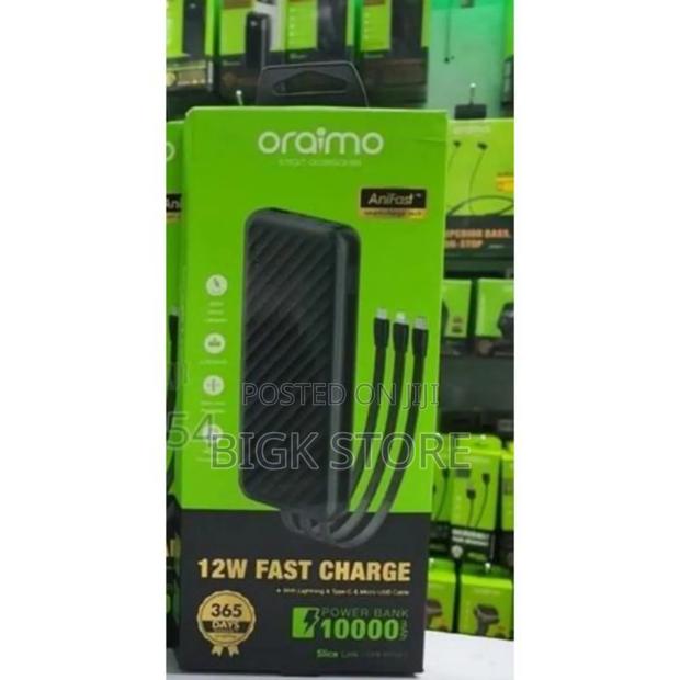 Oraimo Slice Link Opb-P5101 10,000mah Power Bank ,Type C
