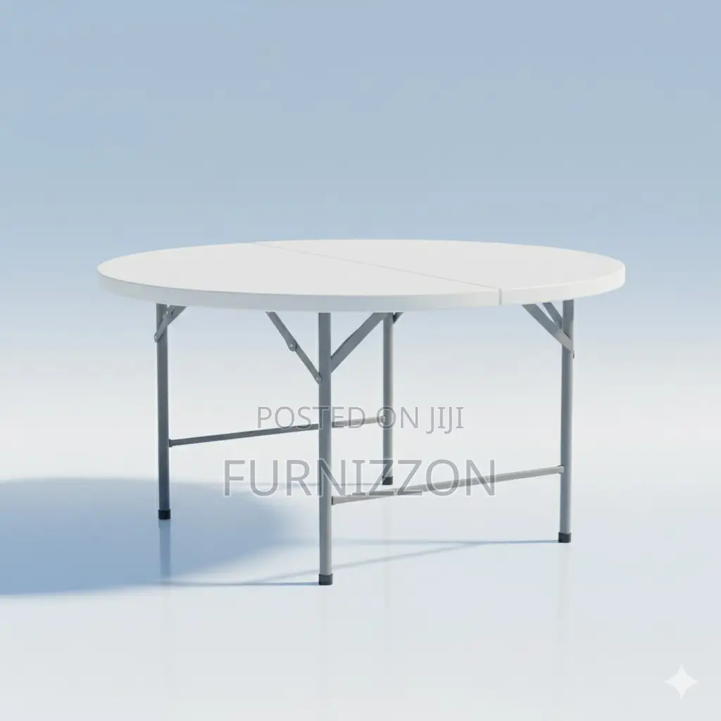 High Quality 1.2m Plastic Foldable Round Table