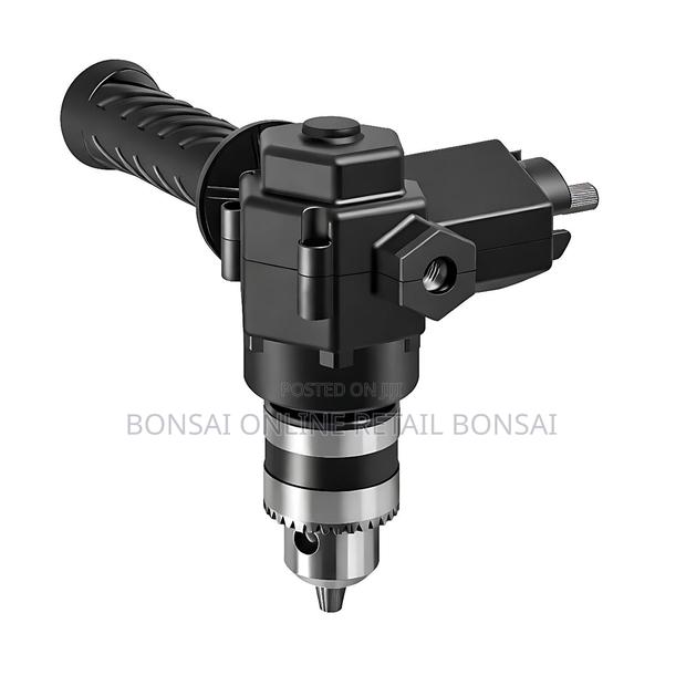 90 Degree Right Angle Drill Attachment With Keyed Chuck - main view