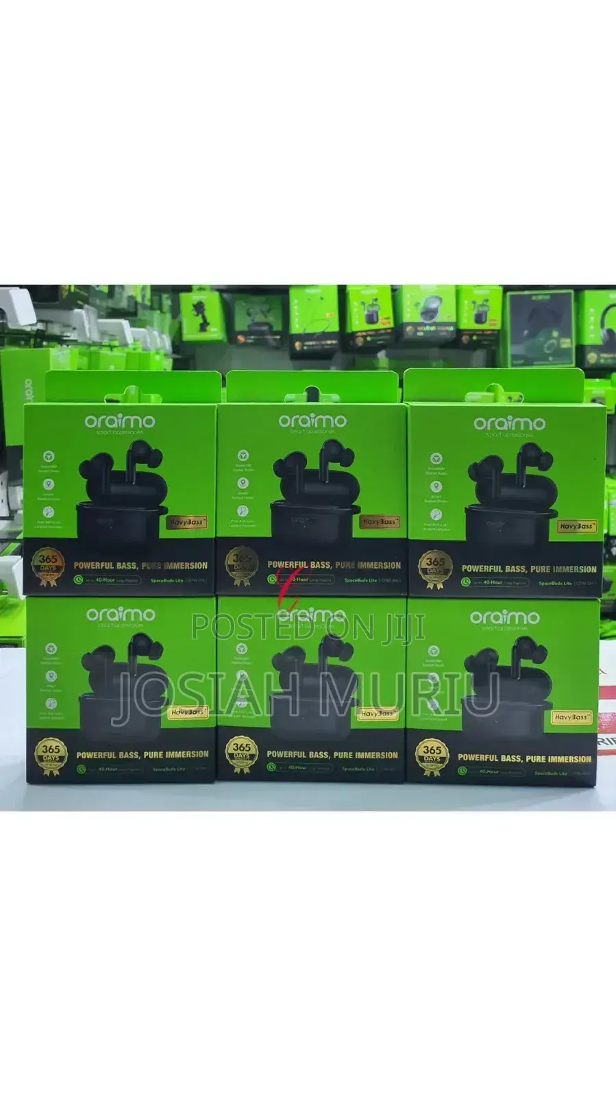 Otw-324oraimo Spacebuds Lite Otw 324 Wireless Earbuds 40h Playtime