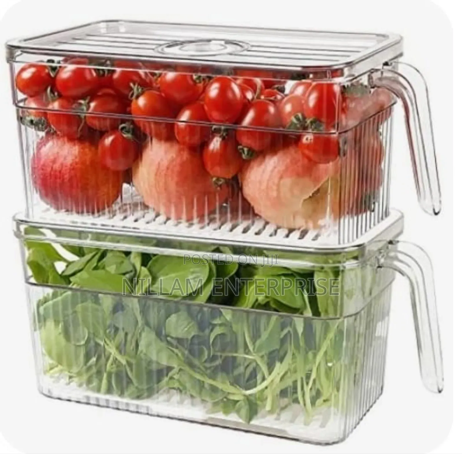 5l Acrylic Fridge Storage Containers*