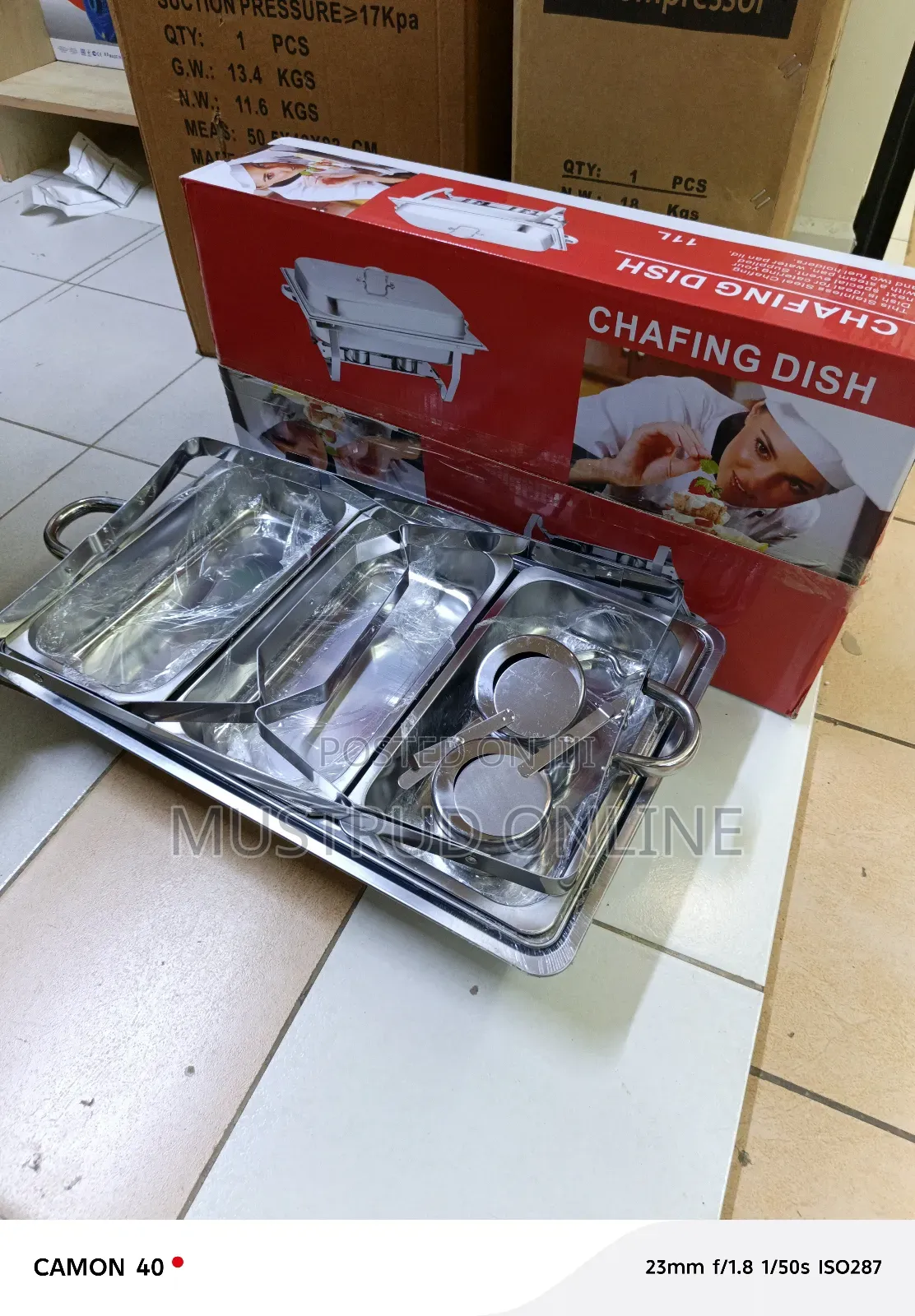 Professional 3 in 1 Chaffing Dish