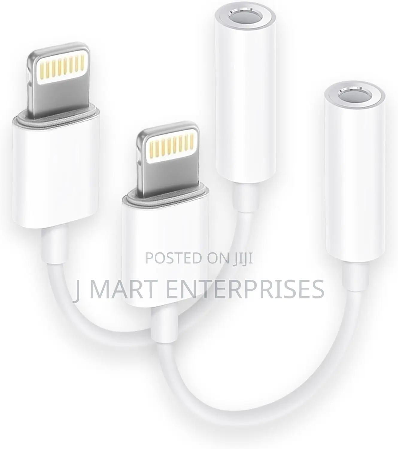 2 Pack Lightning to 3.5 Mm Headphone Jack Adapter