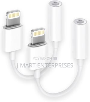 2 Pack Lightning to 3.5 Mm Headphone Jack Adapter - main view