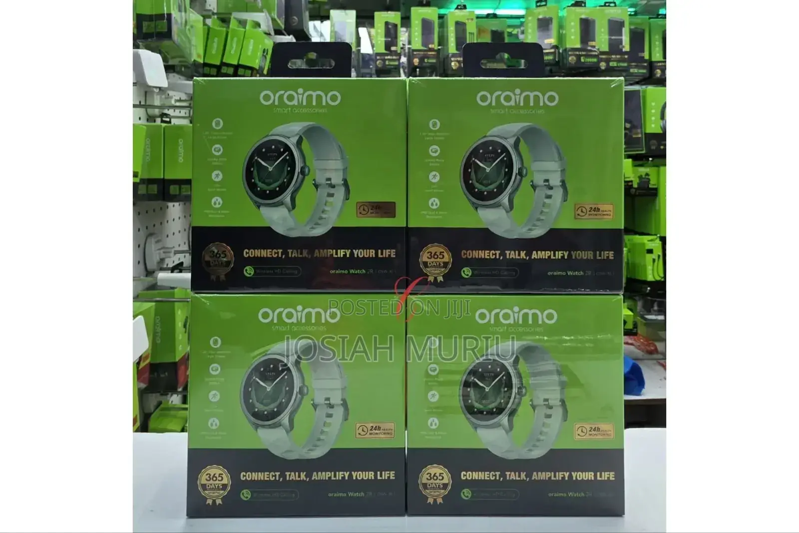 Oraimo Watch 2r 1.39inch TFT Ip68 Smart Watch
