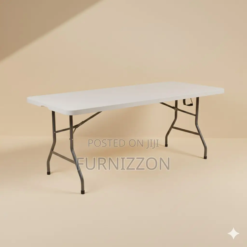 1.80×0.74 Plastic Folding Table for Weddings Banquets