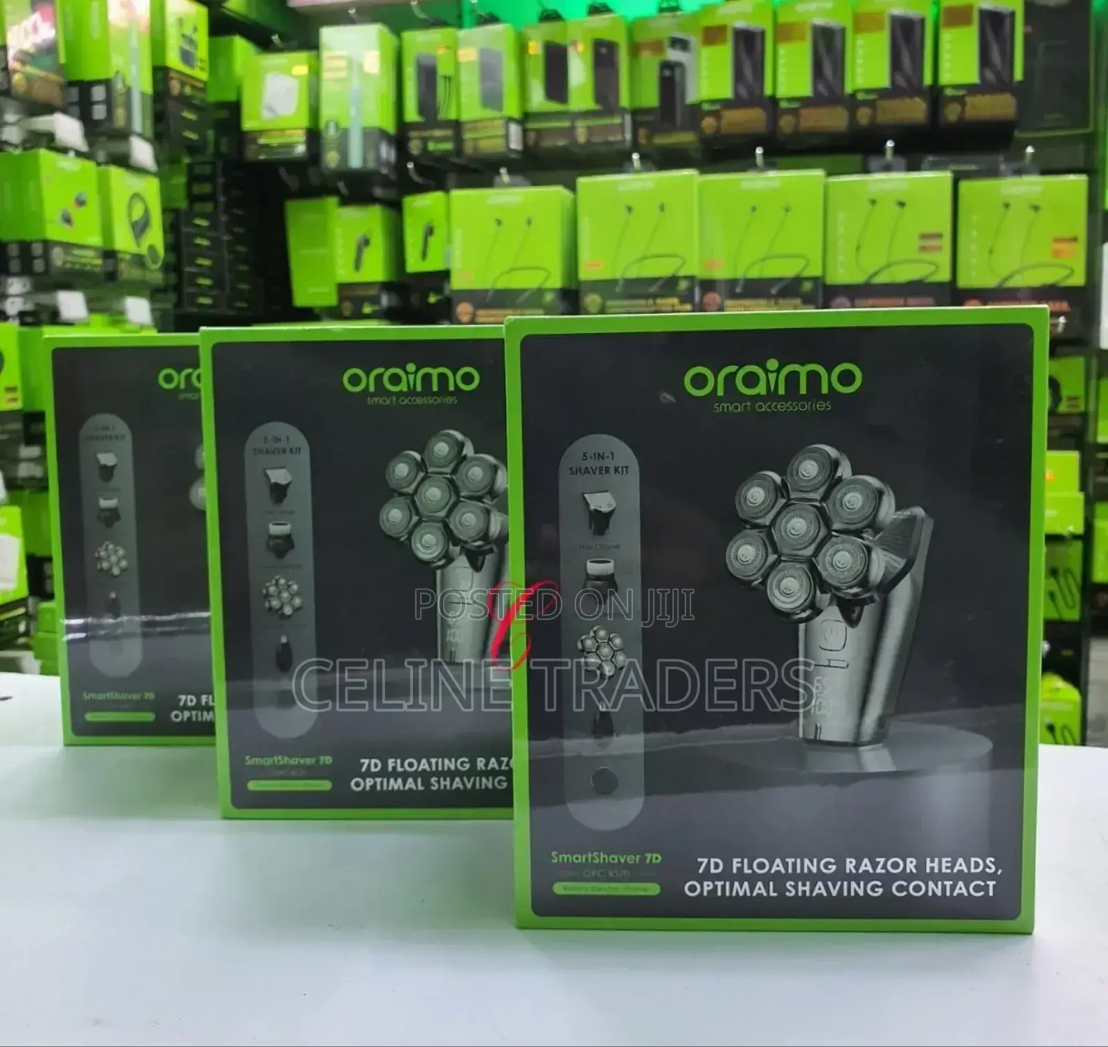 Oraimo Smart Shaver 7d 7 Razor Heads 360° Shaver - Opc-Rs70