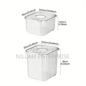 Acrylic Big Size Cereal Container