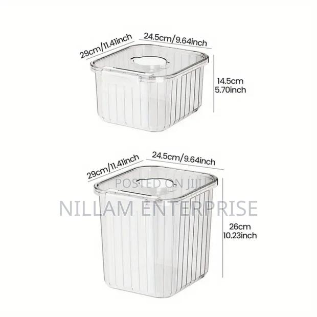 Acrylic Big Size Cereal Container - thumbnail 5
