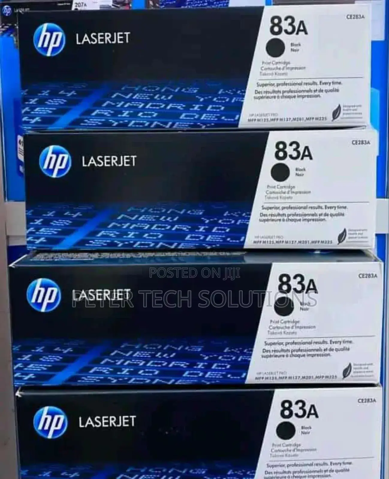 Hp 83a Black (Cf283a) Laserjet Toner Cartridge