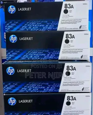 Hp 83a Black (Cf283a) Laserjet Toner Cartridge