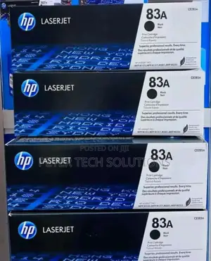 Hp 83a Black (Cf283a) Laserjet Toner Cartridge