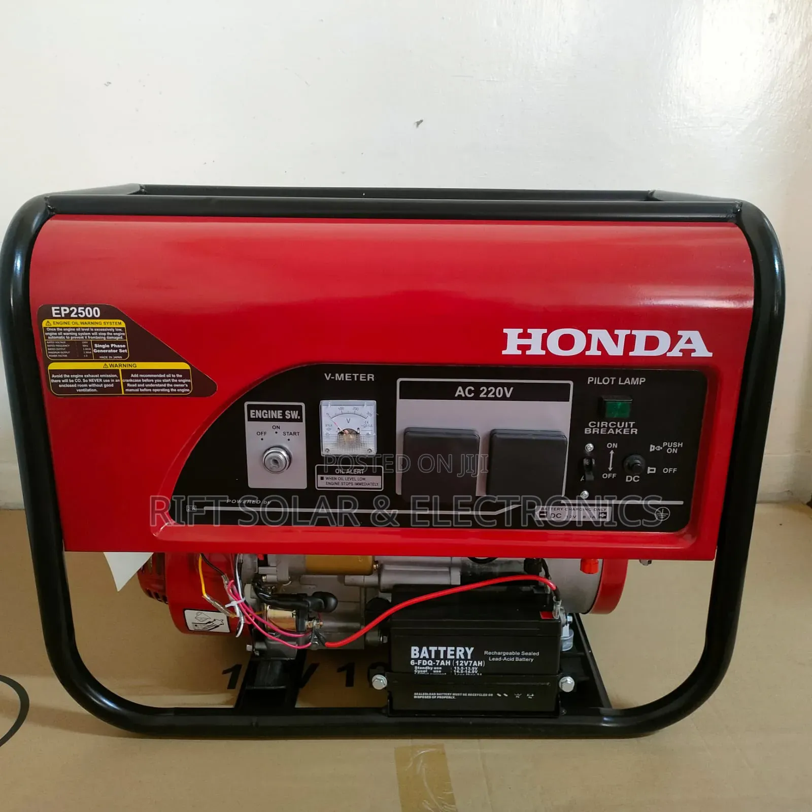 2.5kva High Performance Quality Honda Petrol Engine Keystart Generator