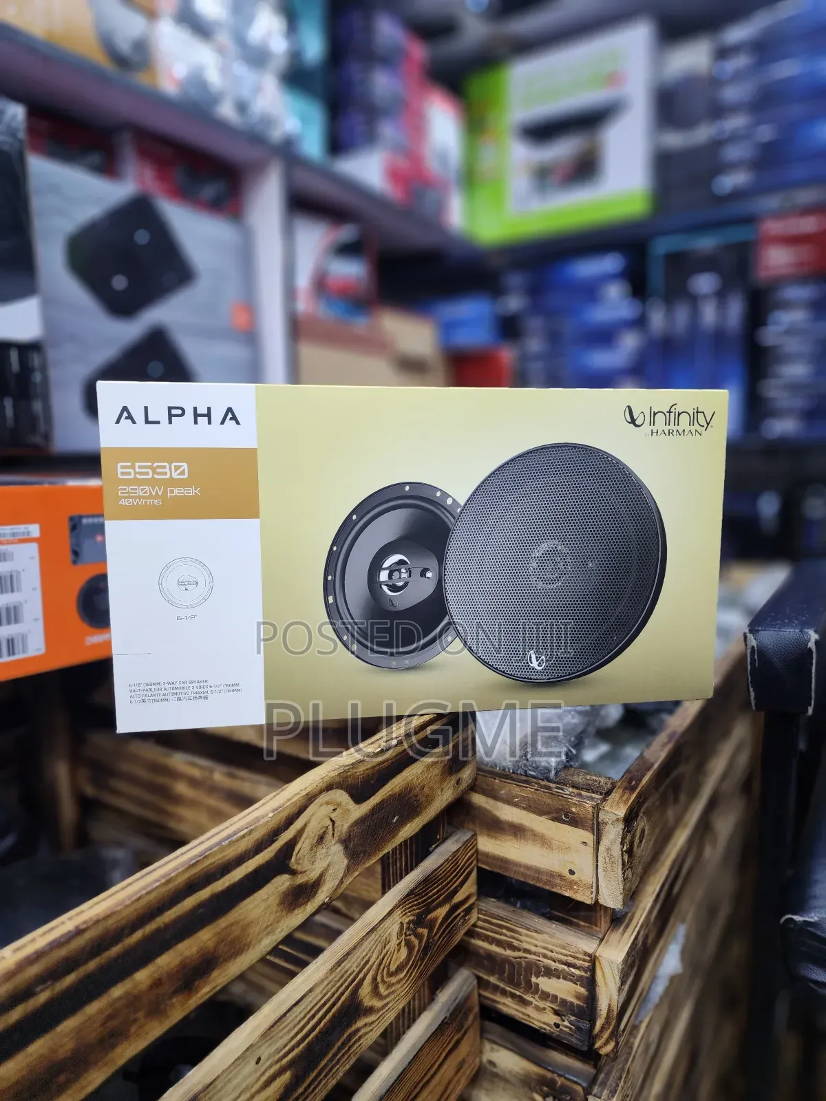 Alpha Infinity Harman 6530 6"X 1⁄2" Car Door Speakers