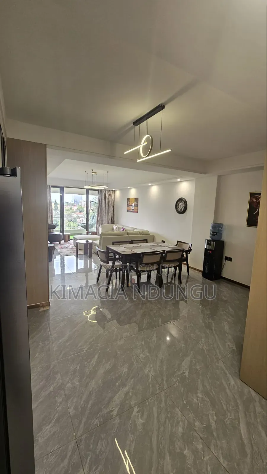 Furnished 3bdrm Apartment in Riveside Drive. for rent