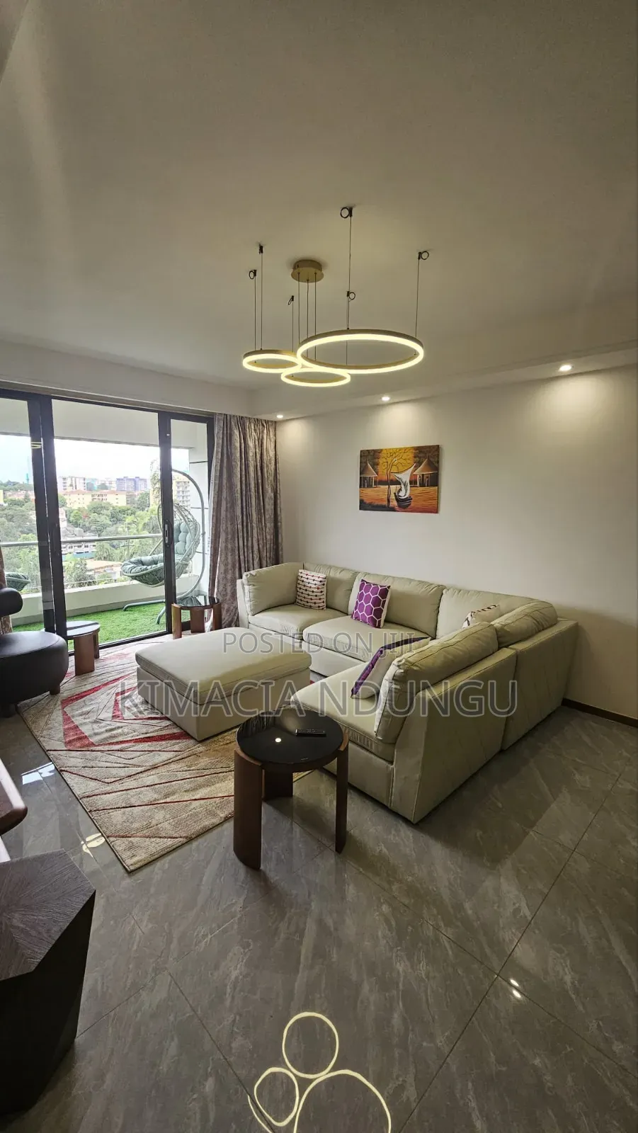Furnished 3bdrm Apartment in Riveside Drive. for rent