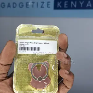 Phone Finger Grip Ring Support and Kick Stand