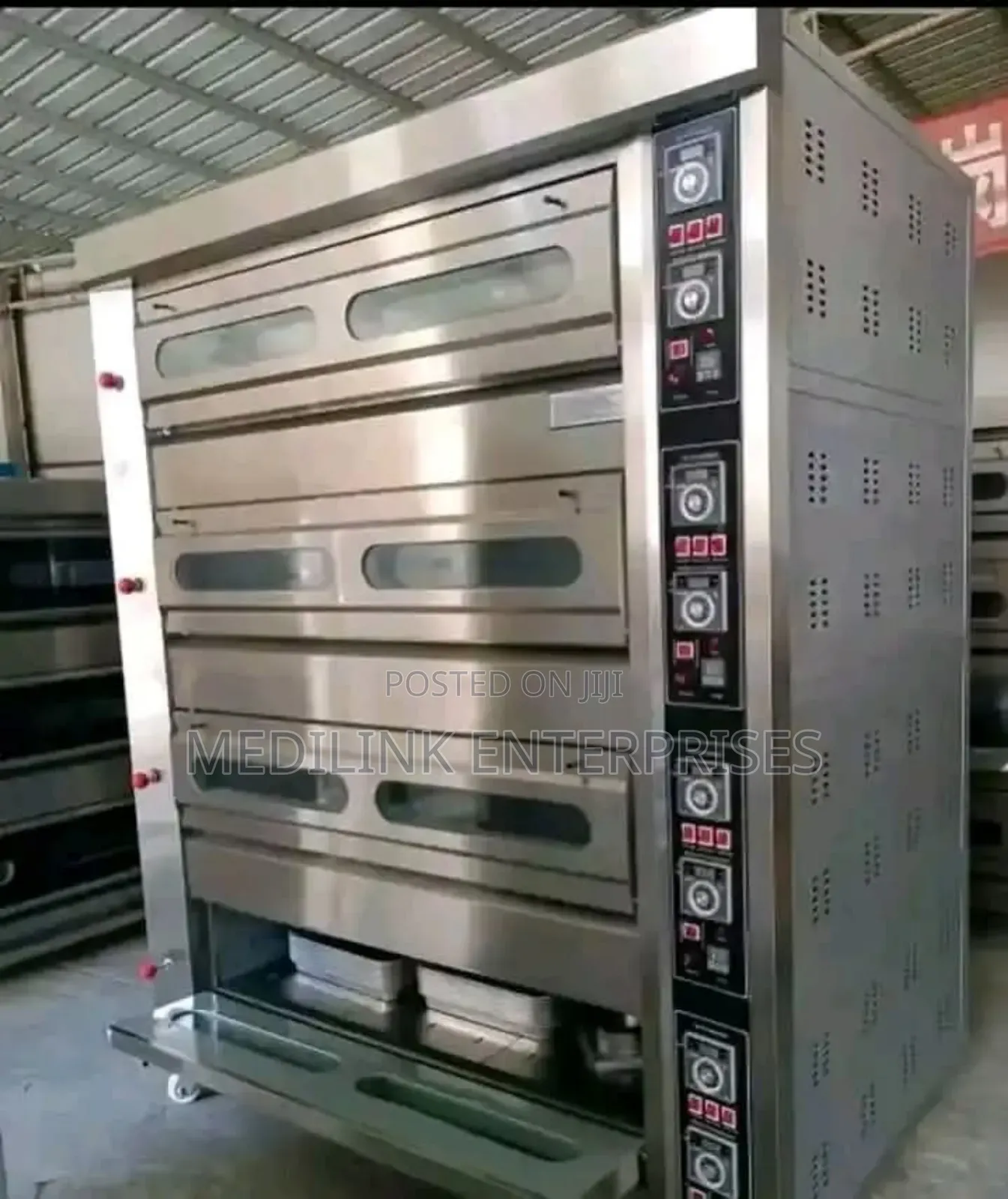 Imported Baking Oven 3-Deck 9 Trays