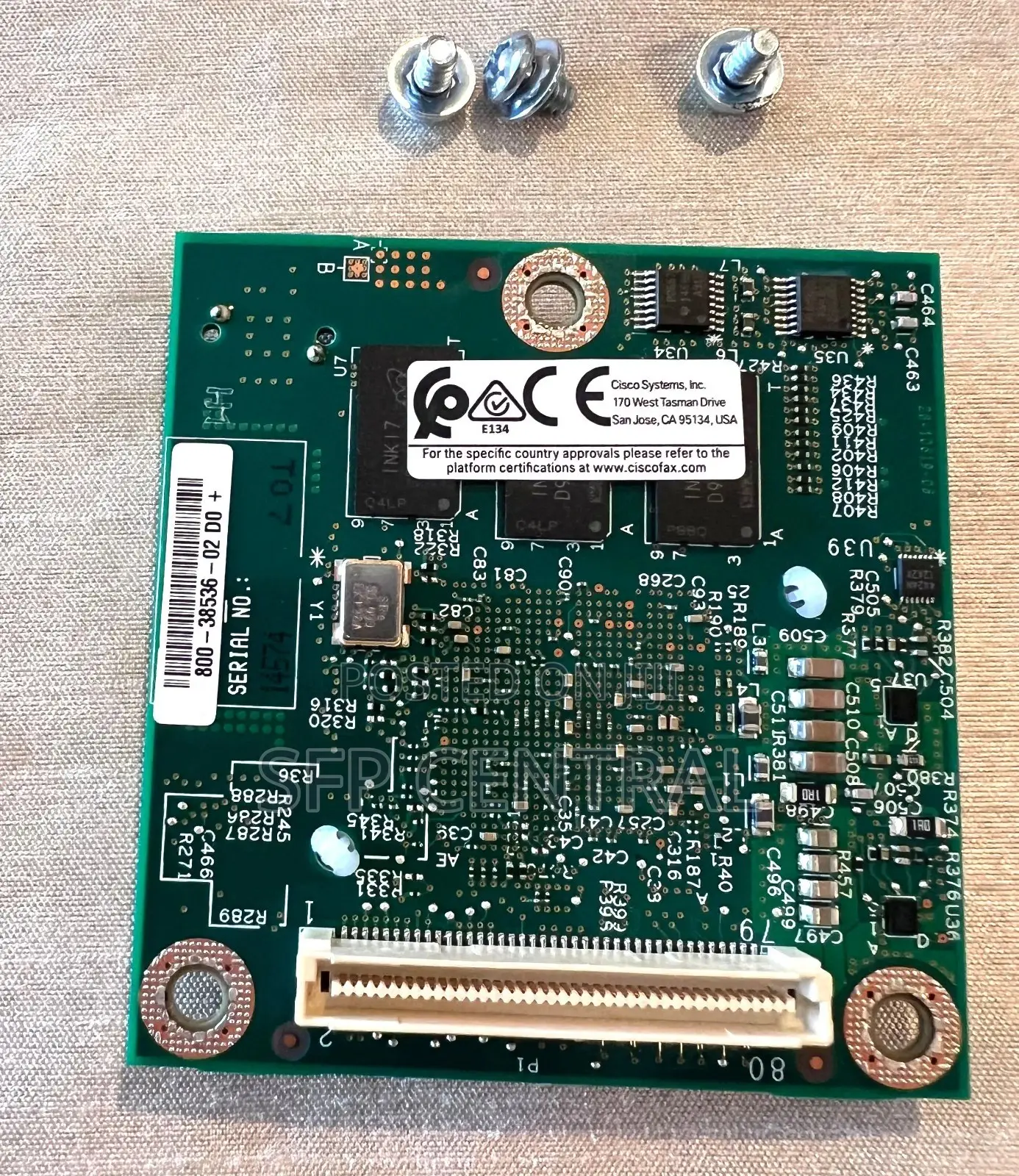 Cisco Pvdm4-32 32 Channel High Density Voice DSP Module
