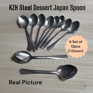 120pcs  KZH Stainless Steel Dessert Japan Spoon
