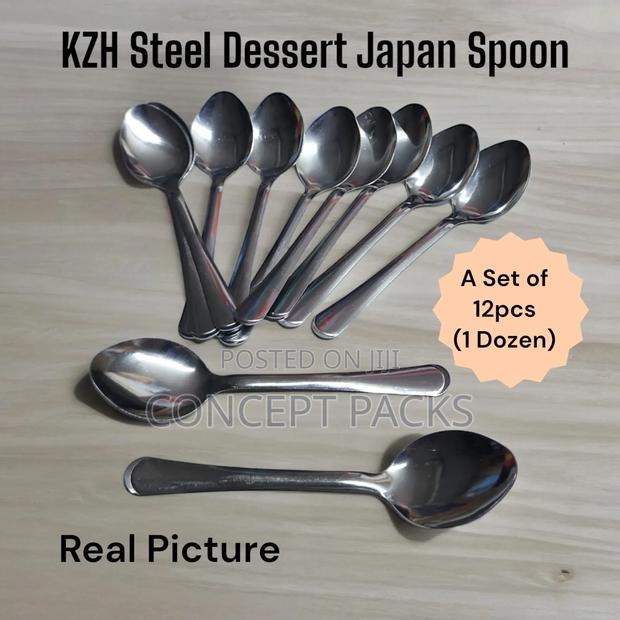 120pcs KZH Stainless Steel Dessert Japan Spoon
