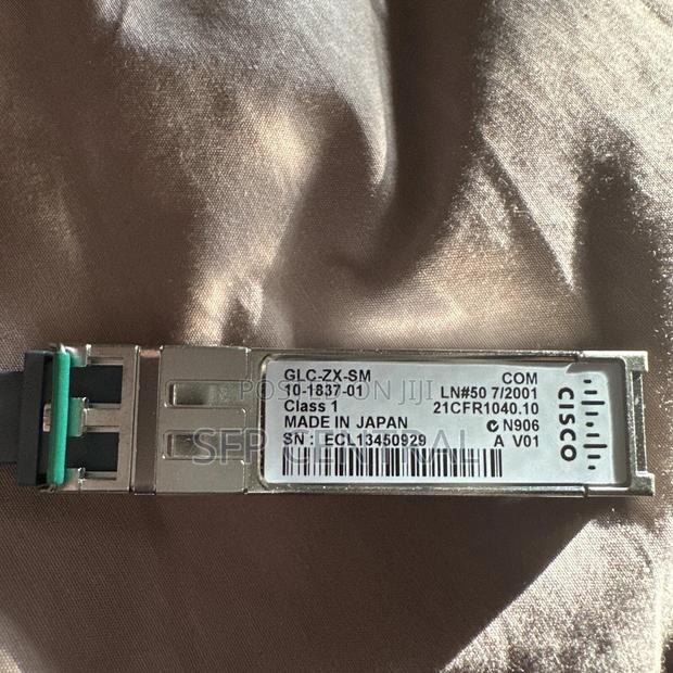 Cisco GLC-Zx-Sm 1000base-Zx 80km Long-Range SFP Transceiver