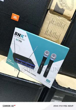 Wireless Microphone Bk - 701