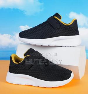 Black,Pink Yellow Kid's Stylish Sneakers - thumbnail 2