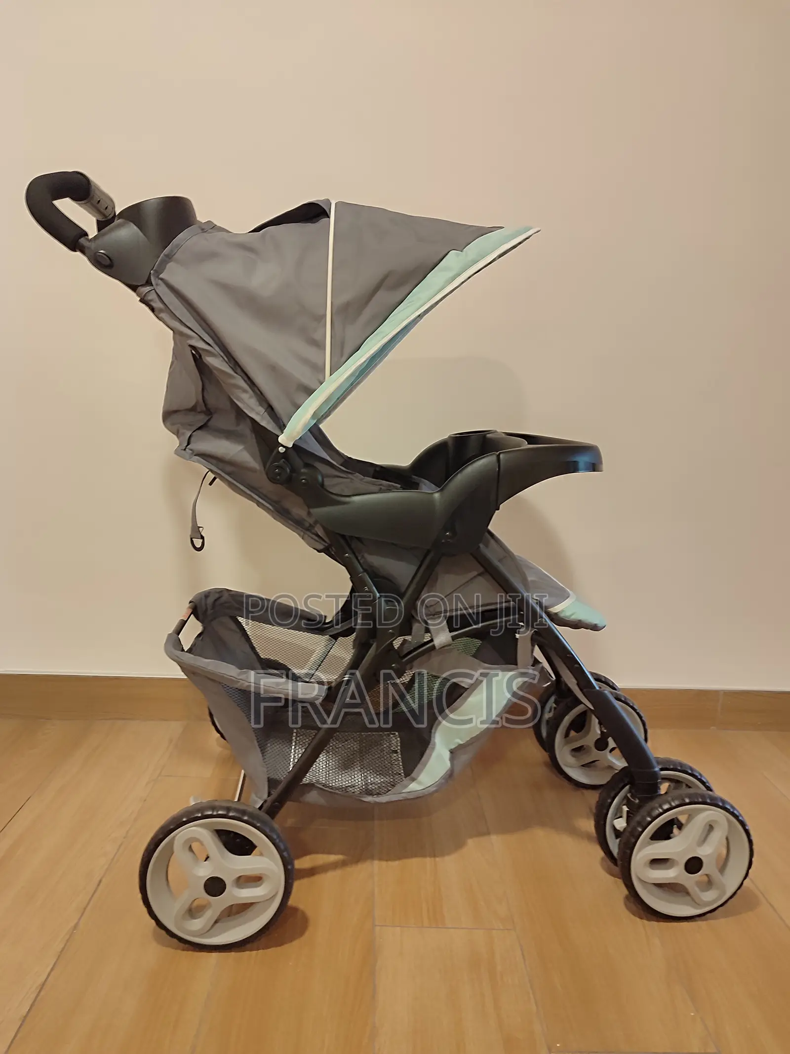 Graco 3-in-1 Travel System (Stroller + Car Seat)