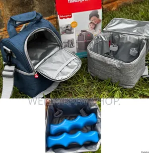 Fisher-Price Insulated Breast Milk Cooler Bag.