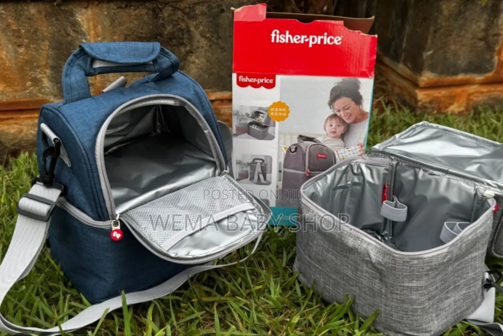 Fisher-Price Insulated Breast Milk Cooler Bag.